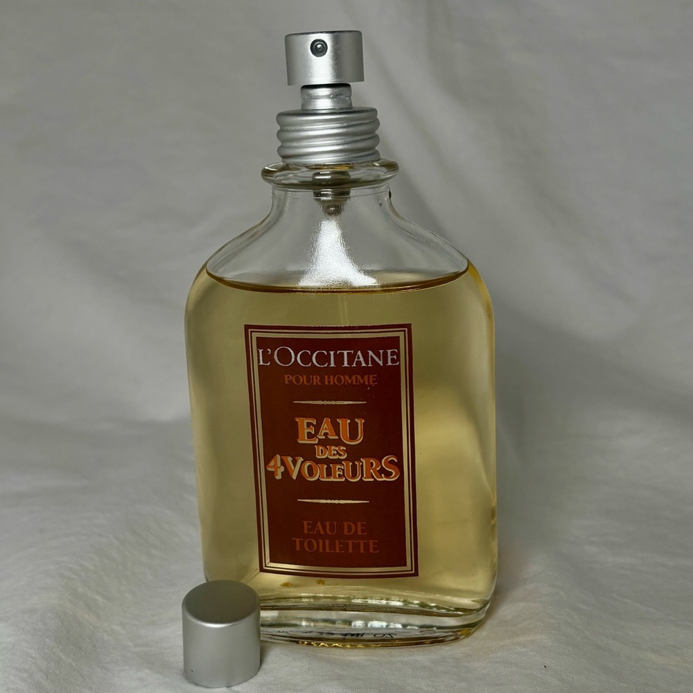 L'OCCITANE Eau des 4 Voleurs Mens Eau de Toilette. Made in France. Rare find